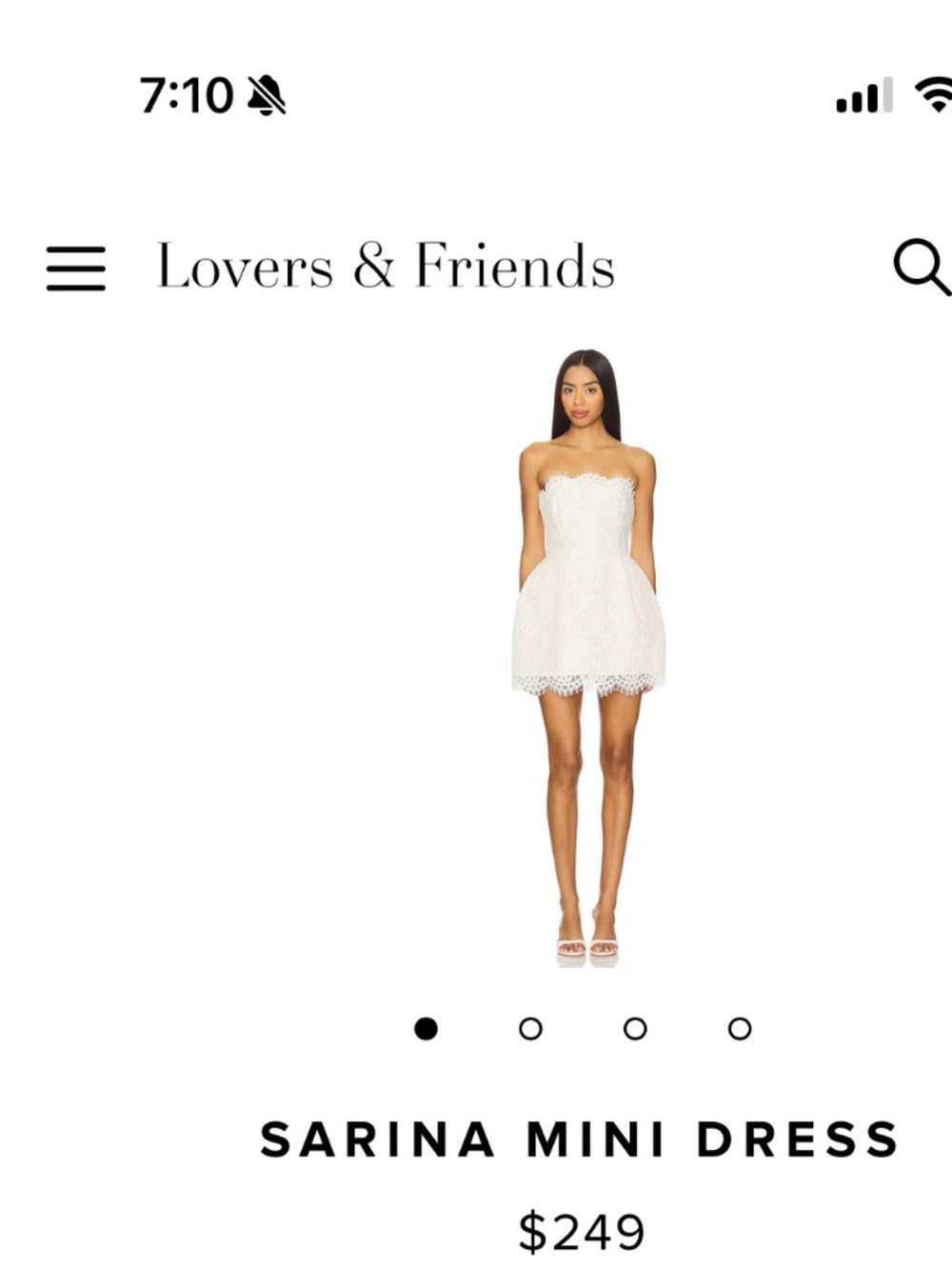 Lovers and Friends Sarina Mini Dress - Picture 2 of 11
